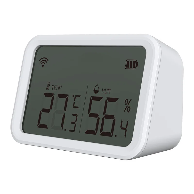 

NEO Apple HomeKit and ZigBee Temperature and Humidity 2-in-1 Intelligent Screen Display Sensor