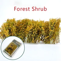 Military Miniature Diorama Model Scene Making Sand Table Building DIY Material Shrub Grass Vegetation Scale Models 1
