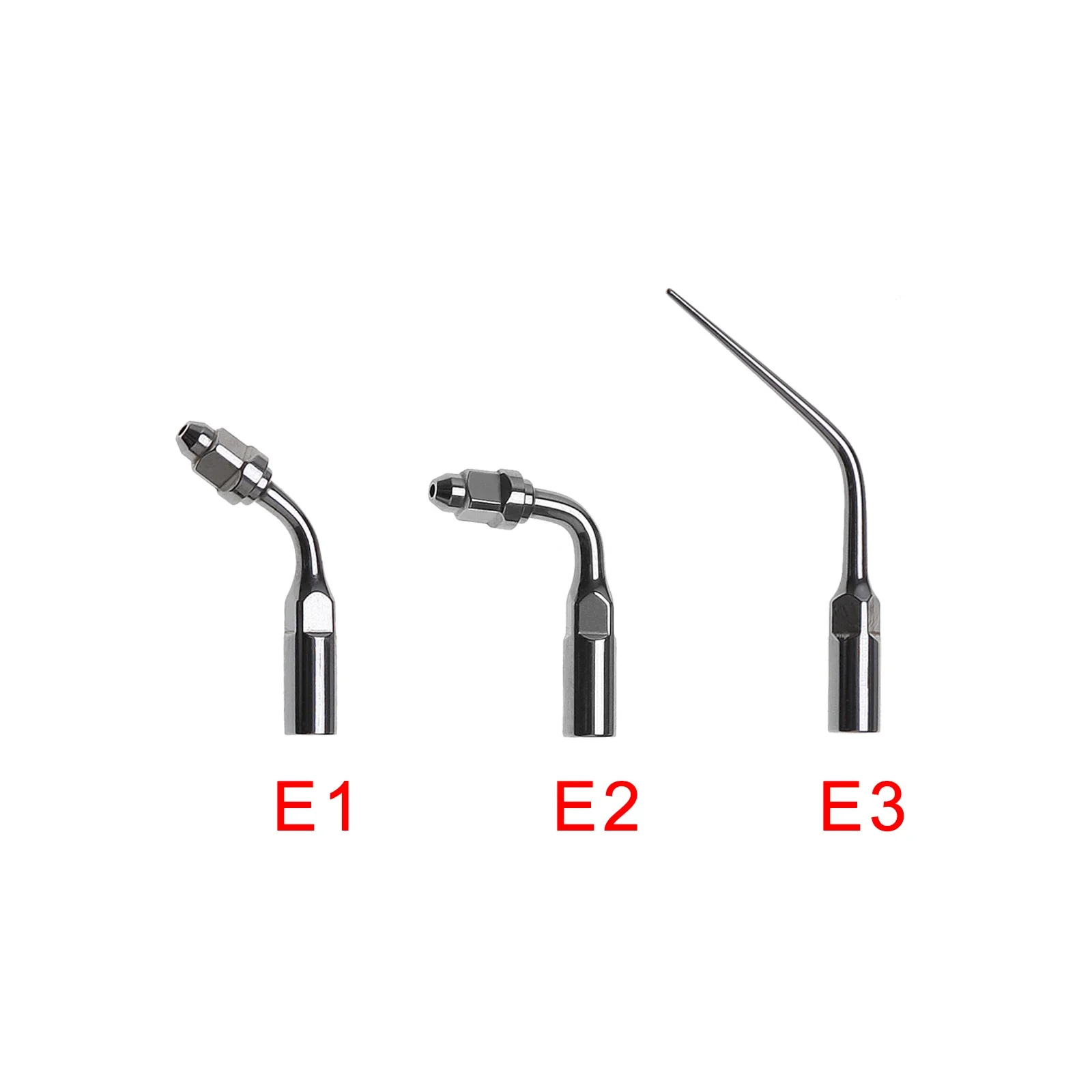 

3*（E1 E2 E3 ）Dental Equipment Endo Tip 3 Types Teeth Fit EMS & WOODPECKER(UDS) Ultrasonic Piezo Scaler Handpiece