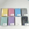 SKYSONIC 50pcs Kpop Card Sleeves 61x91mm 20C Star Bling Holder For Holo Postcards Top Load Films Photocard Game Cards Protector 6