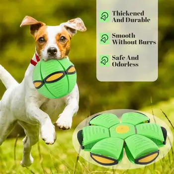 Elastic Flying Saucer Dog Toy 1