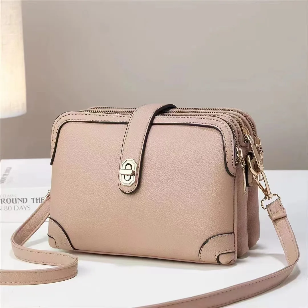 2025 New PU Leather Elegant Small Square Bag, Fashion Casual Crossbody Shoulder Bag for Women - Versatile Gift for Girlfriend