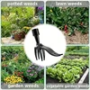 Weeding Head Replacement Metal Long Handle Stand Up Puller Head Gardening Digging Weeder Head Removal Accessory Handle Tool 4