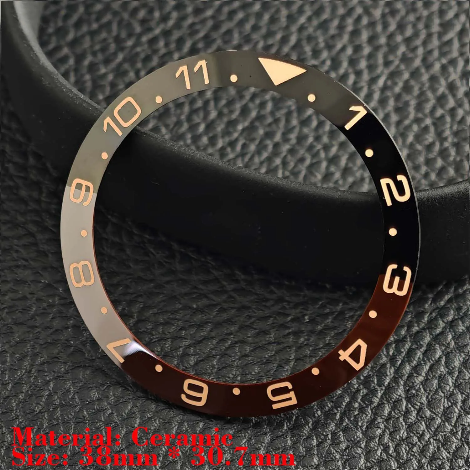 Ceramic Luminous Bezel Insert for Men's Watch - Premium Replacement Accessory