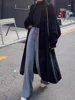Autumn/Winter Lazy Style Warm Knee Length Thickened Women Cardigan Pure Imitation Mink Fleece Knitted Sweater Women Warm Coat 5