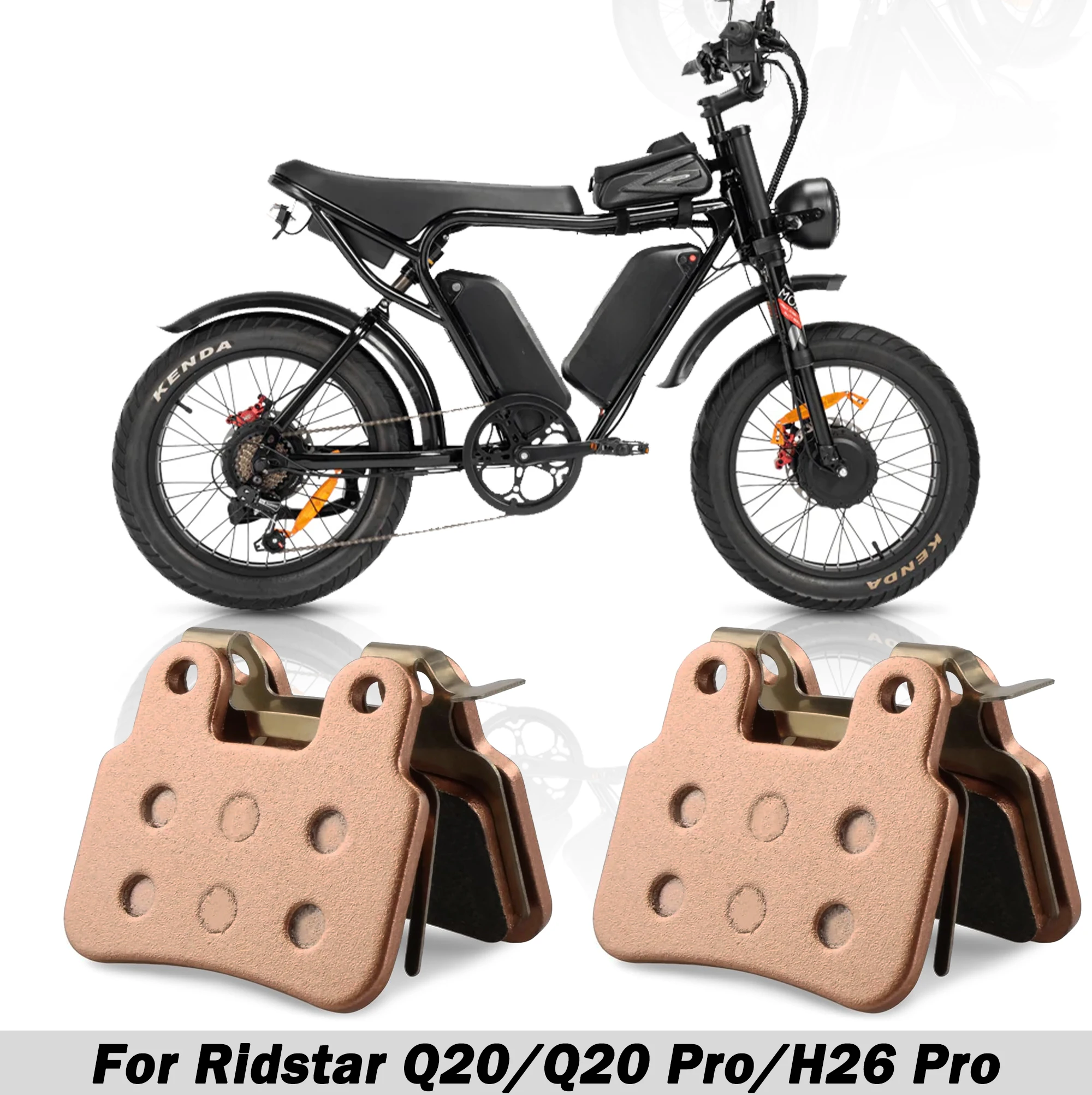 1 Paire Plaquettes Frein Scooter Électrique Haute Qualité Longue Durée