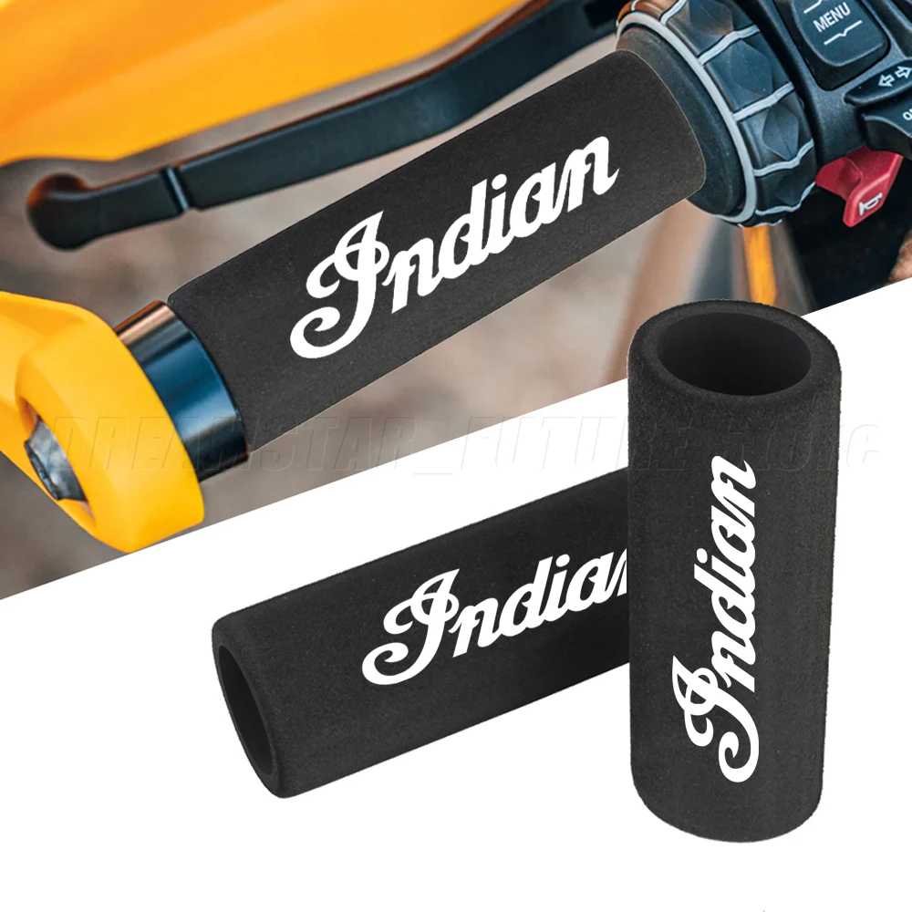 

For Indian FTR 1200 S FTR1200 Carbon / Rally Chief VINTAGE Scout Motorcycle Grip Non Slip Handlebar Grips