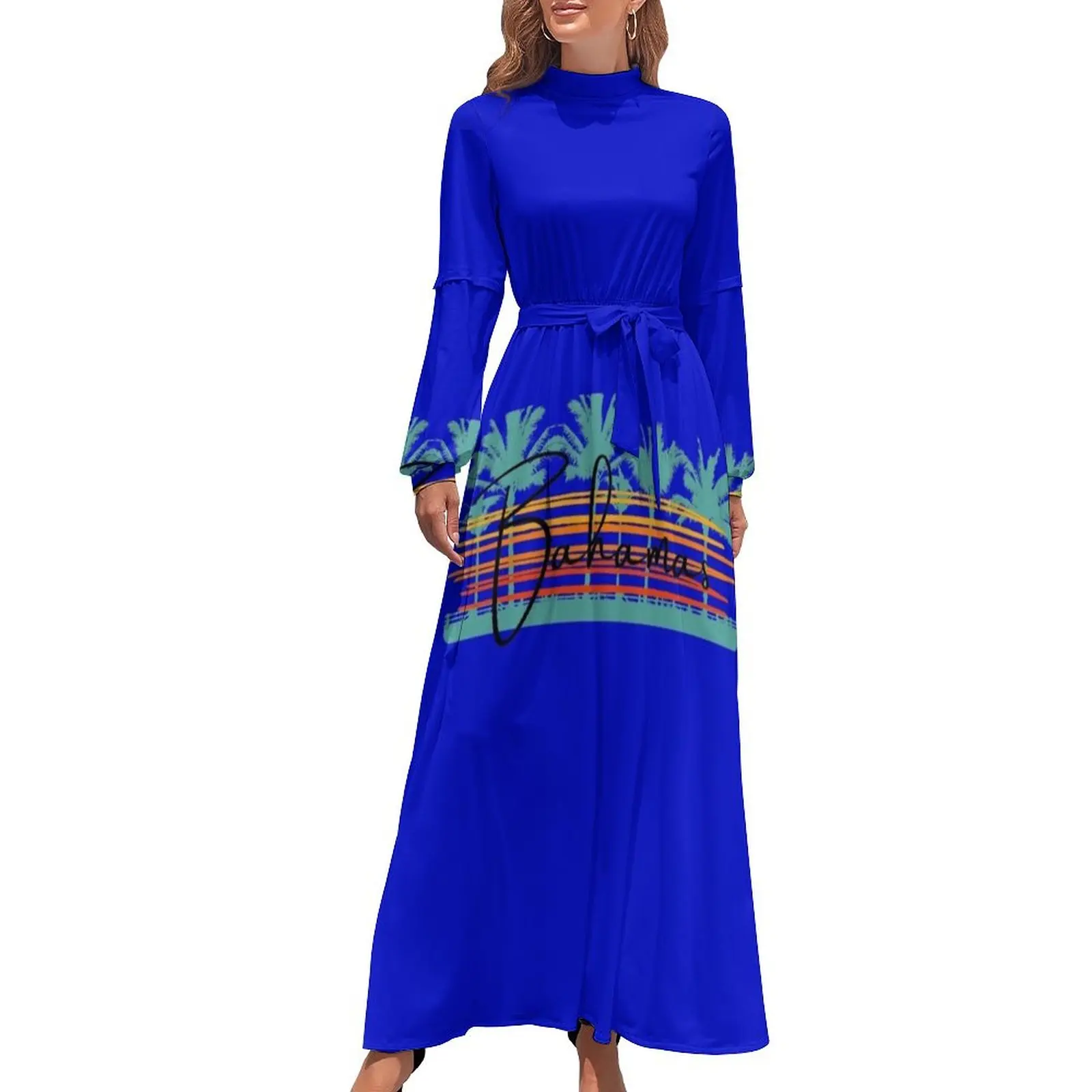 thumbnail image 1 of Bahamas 2 Vestido Largo Vestido largo vestido mujer verano 2024 vestidos de mujer para ocasiones especiales Vestido largo mujer, 1 of 5