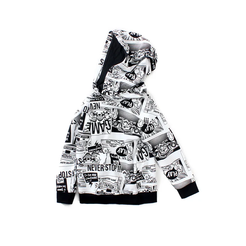 New Kids Hoodies Childen Cartoon Hoodies Clothes Korean Teenage