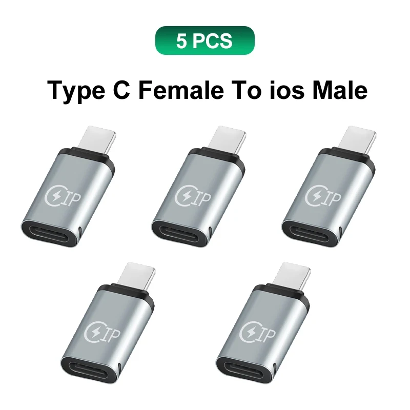 Universal USB-C Adapter Set for Versatile Charging and Connectivity