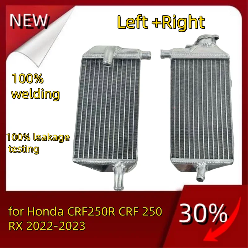L+R side all Aluminum Radiator NEW for Honda CRF250R CRF 250 RX-welding