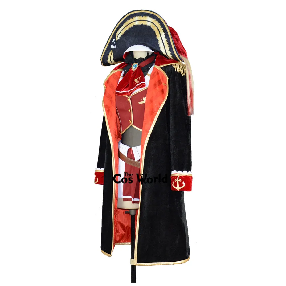 Virtual YouTuber Houshou Marine Outfits Anime Cosplay Costumes - Deutscher Produkttitel: VTuber Houshou Marine Cosplay Outfits 9