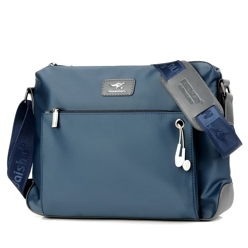 

Men Messenger Bag Waterproof Shoulder Bag for Men New Waterproof Oxford Business Travel Crossbody Bag Male Siling Bag