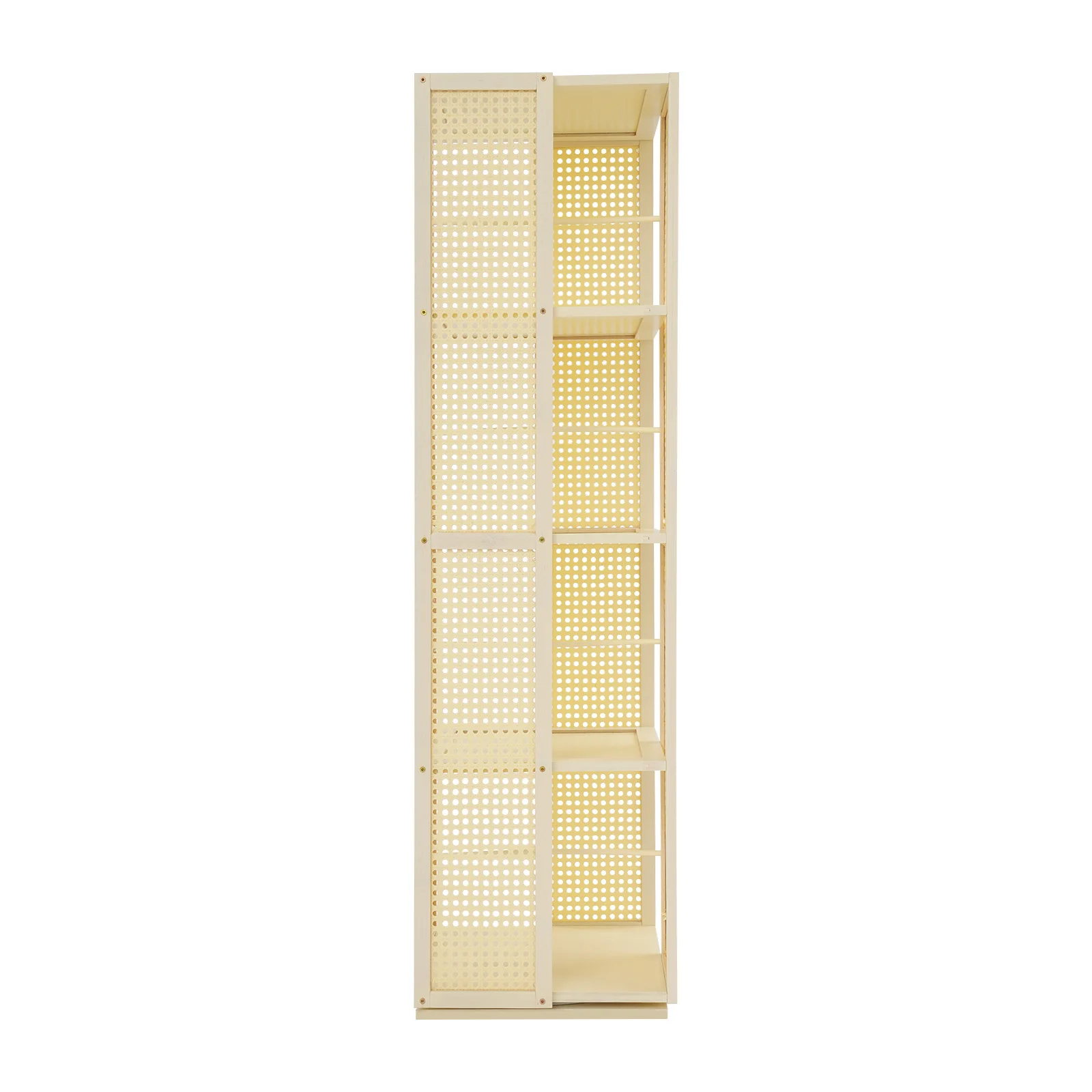 Drehbares Bücherregal mit 4 Etagen, 360° ° Display-Bücherregal, 4-stufiges drehbares Bücherregal – Detail 5