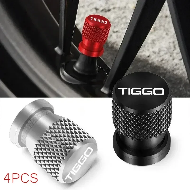 Premium Car Wheel Tire Valve Caps - Set of 4 Waterproof Airdust Covers