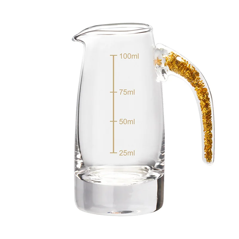 Distributeur De Verres &agrave; Vin Blanc Ensemble 7 Pi&egrave;ces Feuille D'or Transparente Tasse Balles Phnom Penh