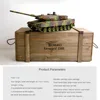 RC TANK 1/16 German Leopard 2A6 Main Battle Tank Toy Full Metal World War II Tank Chariot with Smoke Sound Set Tank Toy RTR 6