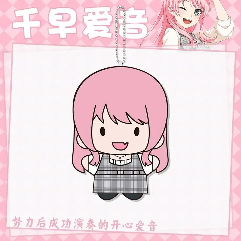 BanGDream Anon Chihaya Cosplay Anime Plush 10CM Cute Stuffed Body Plushie Cartoon Pendant Ornament Birthday Gifts