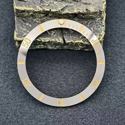 Curved 38mm Ceramic Bezel Insert Ring for Men's Watch Replacement (06)