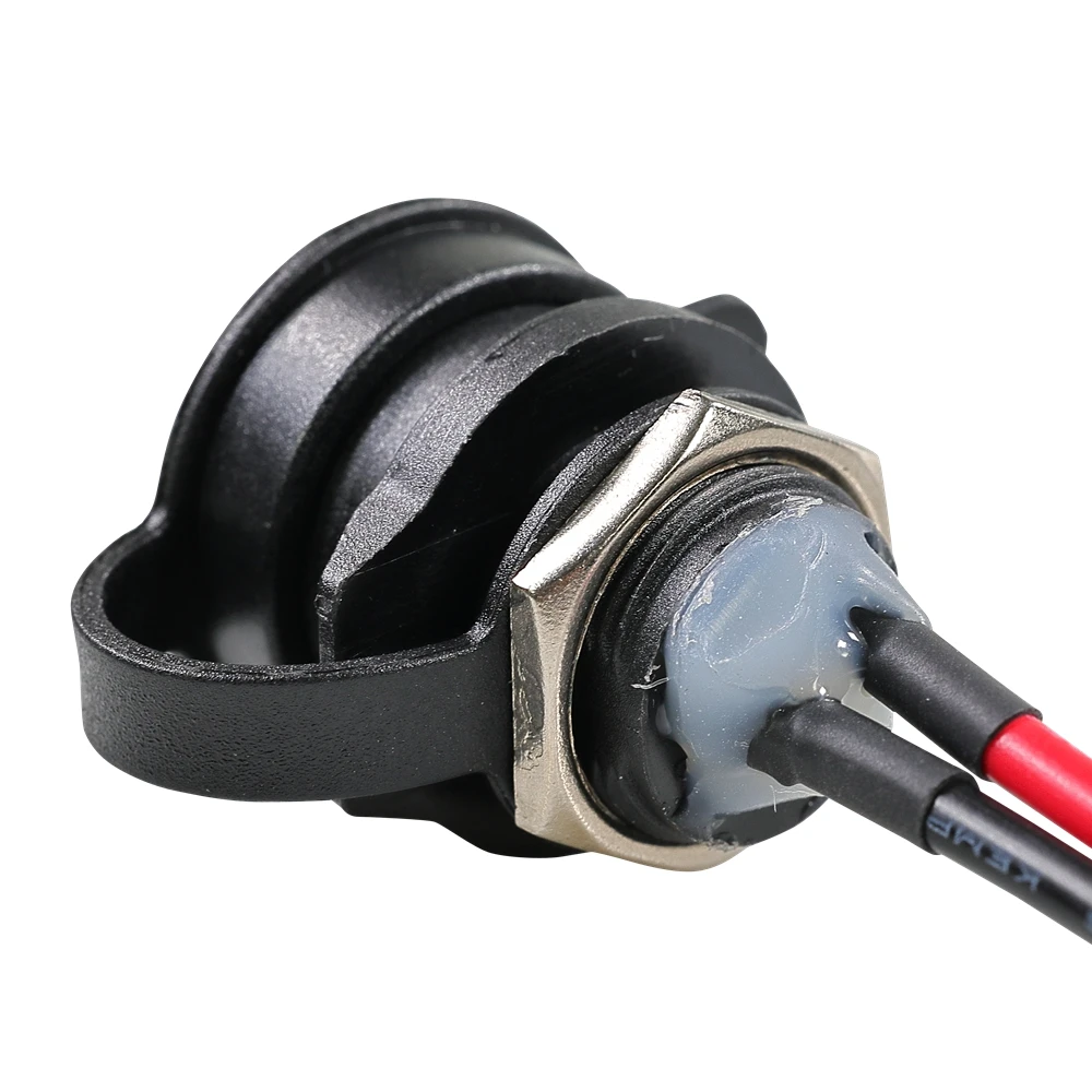 MINIMOTORS DUALTRON 시리즈 전동 스쿠터용 새 M20 충전 포트 암 커넥터 배밍 충전기 플러그 전원 입력 소켓