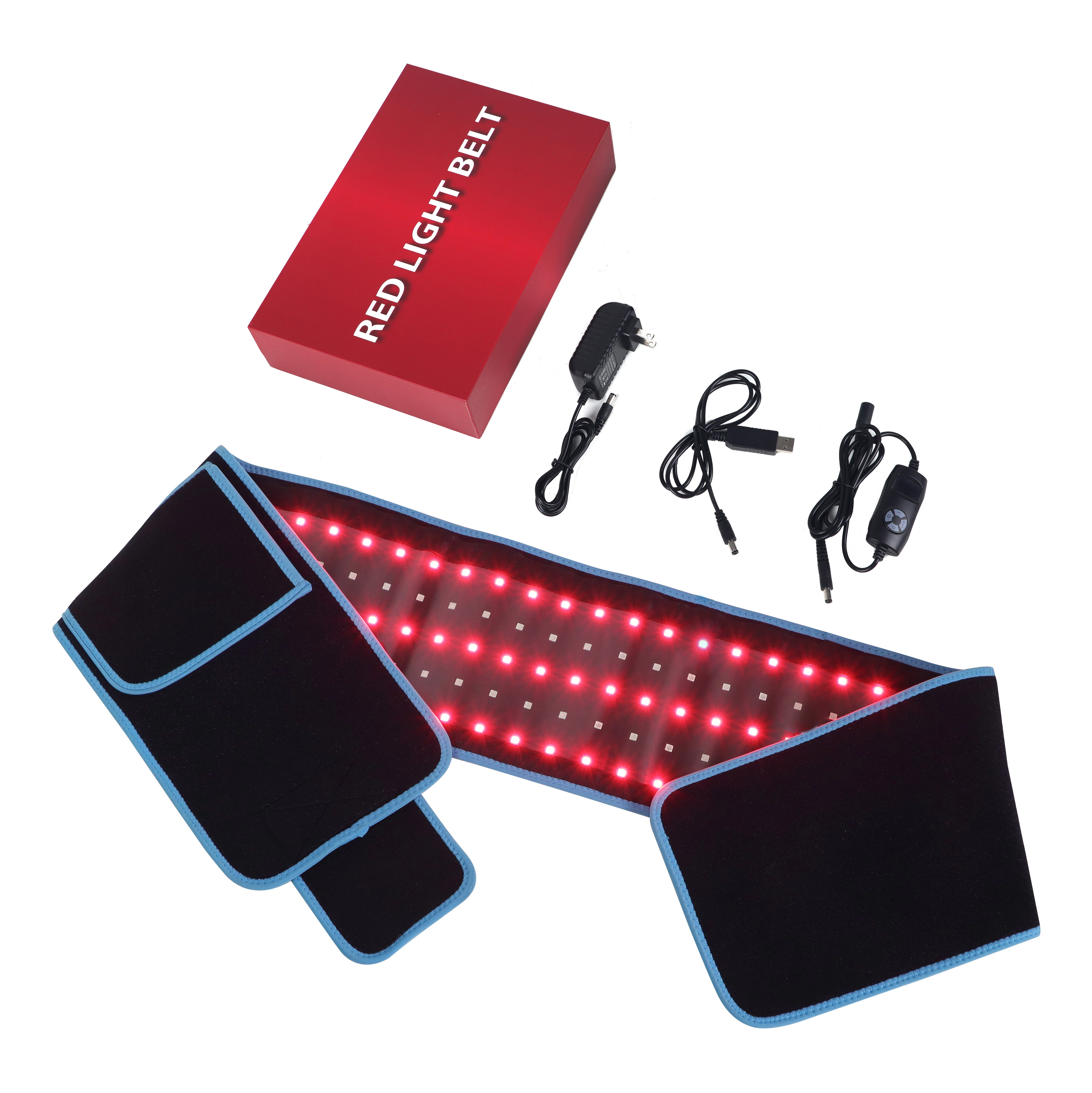 Phototherapy Wrap 850nm Near Infrared Light Therapy Belt And 635nm Led Red Light Therapy Pad For