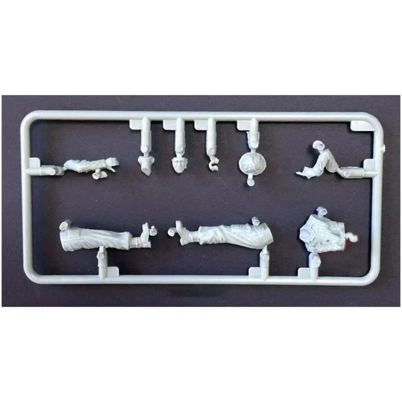 1/35 도마뱀 모델 장난감 35GM0006 스코틀랜드 하이랜드 파이퍼 및 보병 1944 조립 규모 diy 장난감 모델 키트