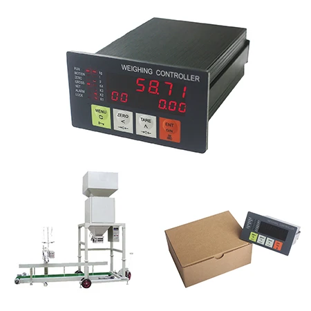 

LED display keypad weighing packing controller for single-weighing-hopper/bag ration packing scale