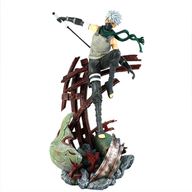 

Naruto Shippuden Figure Hatake Kakashi 33cm ABS Sasuke Hokage Jiraiya Anime Figurine GK Model Statue Figma Toy For Kid Gift Doll