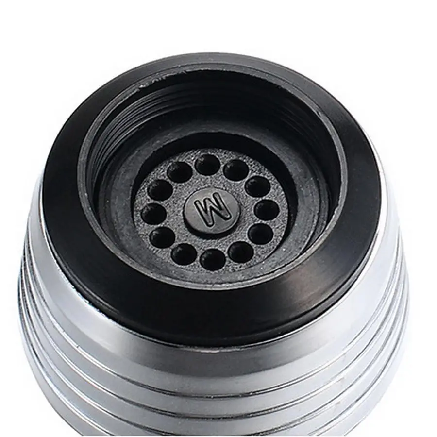 Faucet sprinkler Kitchen Stainless Steel Faucet Sprinkler Water-saving Device Lengthening Rotating Splash Proof Sprinkler Spray Extender Bubbler