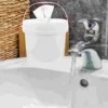Wipes Container Wet Bucket Diapers Holder Case for Car White Cleaning Dispenser 4