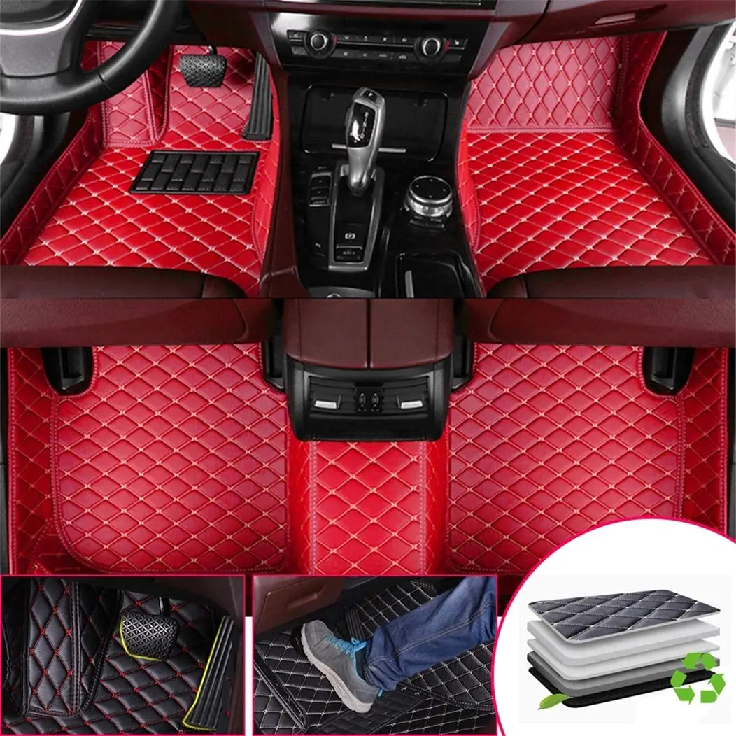 Tapis de sol de voiture étanche pour Fiat 500X, tapis de voiture