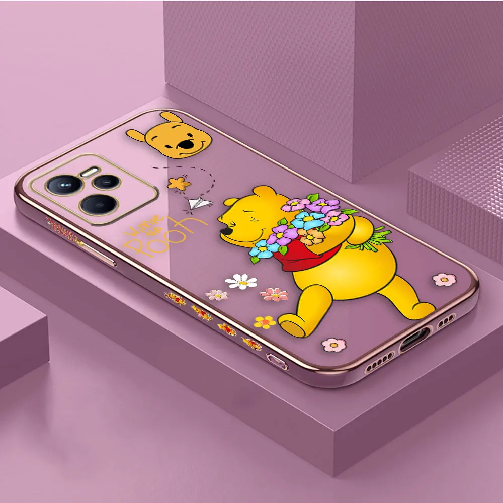 thumbnail image 1 of Disney Winnie The Pooh Honeypot Cover Smooth E-TPU Phone Case REALME GT 2 NEO3 MASTER 7 8 8I 9 9I 10 11 C30 C33 C35 C53 C55 Case, 1 of 5
