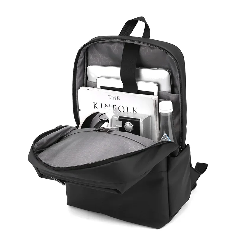Mochila Laptop Impermeável para Homens e Mulheres Mochilas de Viagem de Negócios Moda Student School Digital Bolsa Novo - Imagem 2
