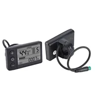 Compteur d'affichage LCD pour vélo électrique, ABS léger S866, grand écran pour guidon de 22.2mm/0,9 pouces 5
