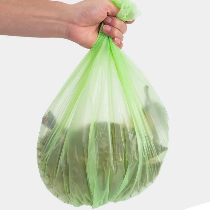 Trash Bags Biodegradable Disposable Cleaning Kitchen Starch Degradable