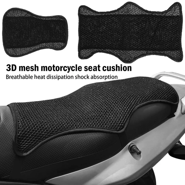 Long 3D Mesh Motorcycle Seat Cushion