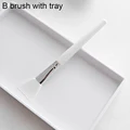 B with tray