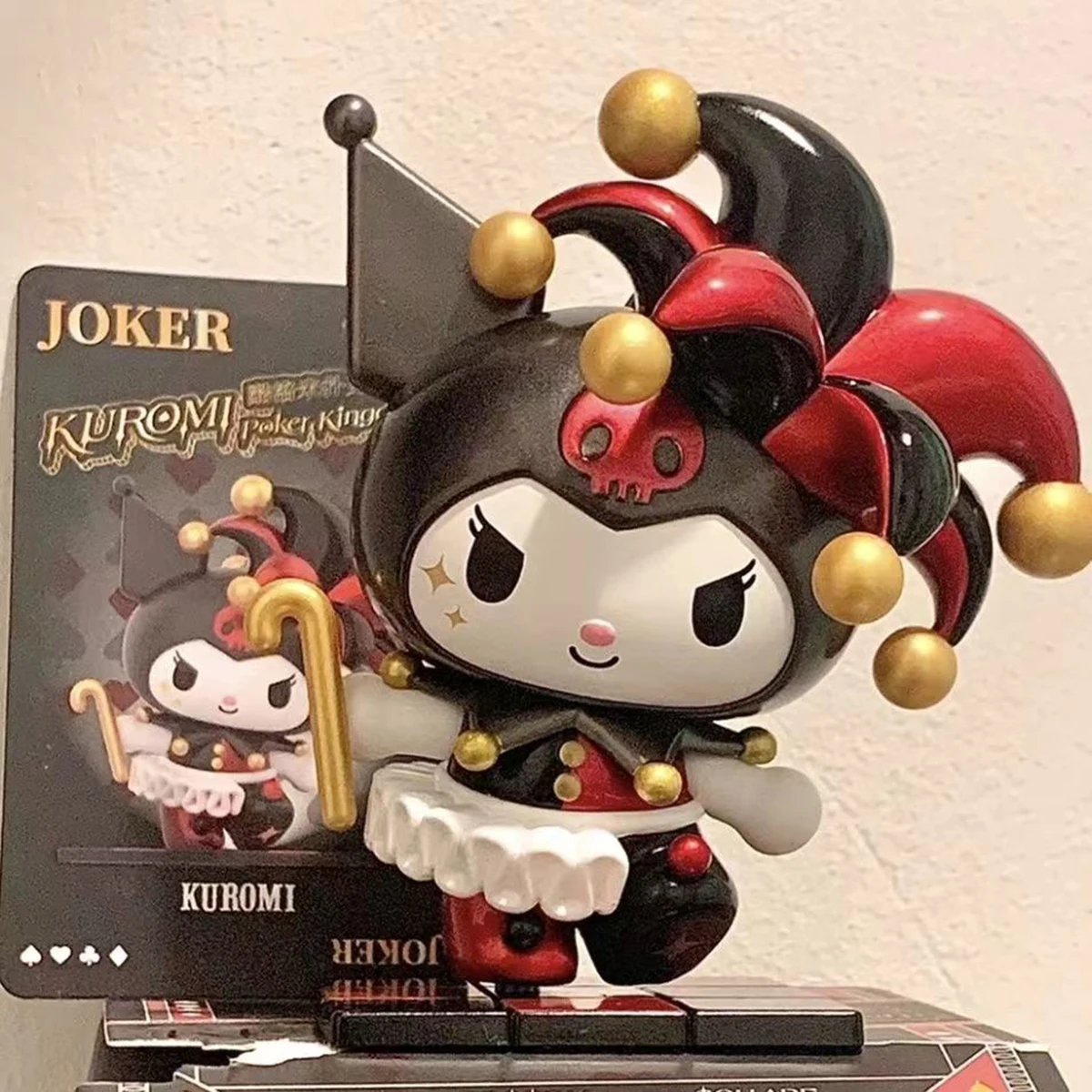 Sanrio Kuromi Cosplay Poker Kingdom Joker Anime Kawaii