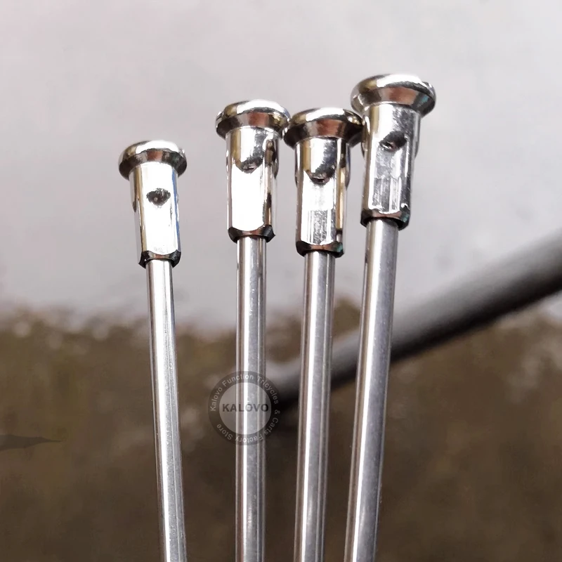 Electric Bicycle Steel Spokes 20pcs 8G Diameter 4.0mm 85-200mm Length + Nipples For Motorcycle bicycle spokes bike spokes nipples