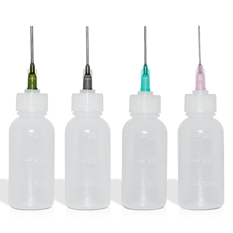 24piece/set Art Bottle Needle Tip Glue Applicator Bottle for Paper Quilling DIY Scrapbooking Paper Craft Tool Dispensing