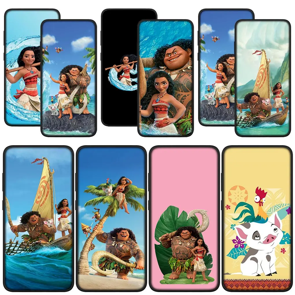 Custodia Morbida Per Telefono Moana Princess Per Huawei Y7A Y6P Y5P Y6 Y7 Y9 Prime 2018 2019 Y8P Y9A Y8S Y9S P Smart Cover Case