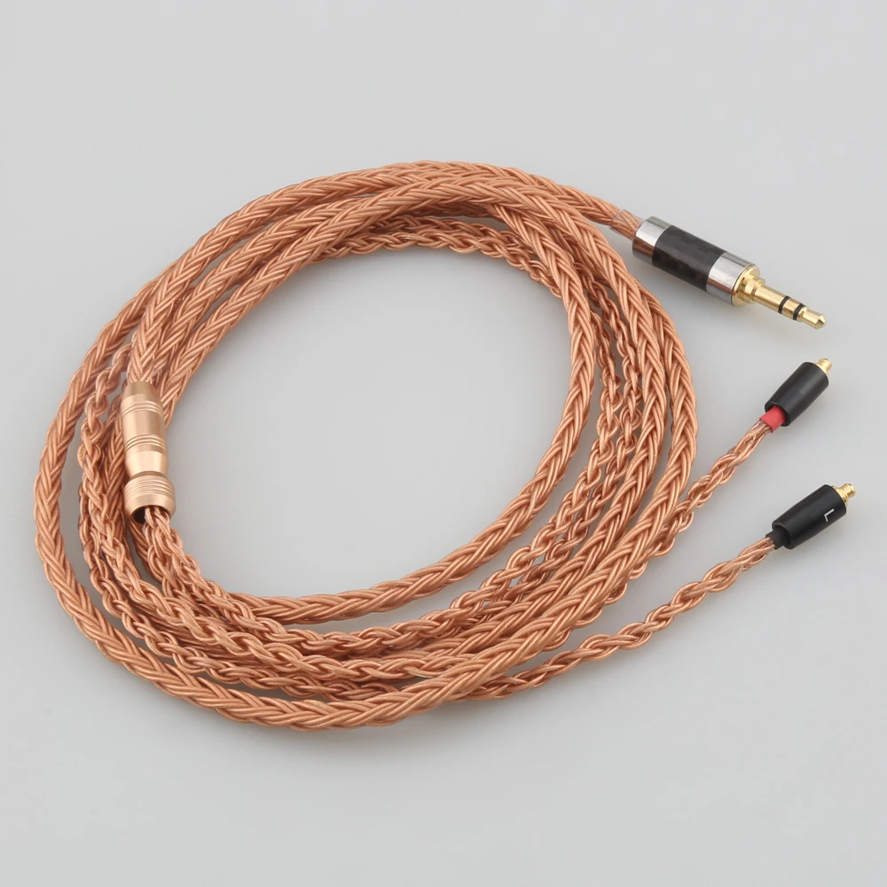 HiFi XLR 4.4mm 2.5mm 3.5mm Balanced 16 Core 99% 7N OCC Earphone Cable For AKG N5005 N30 N40 MMCX Sennheiser IE300 IE900