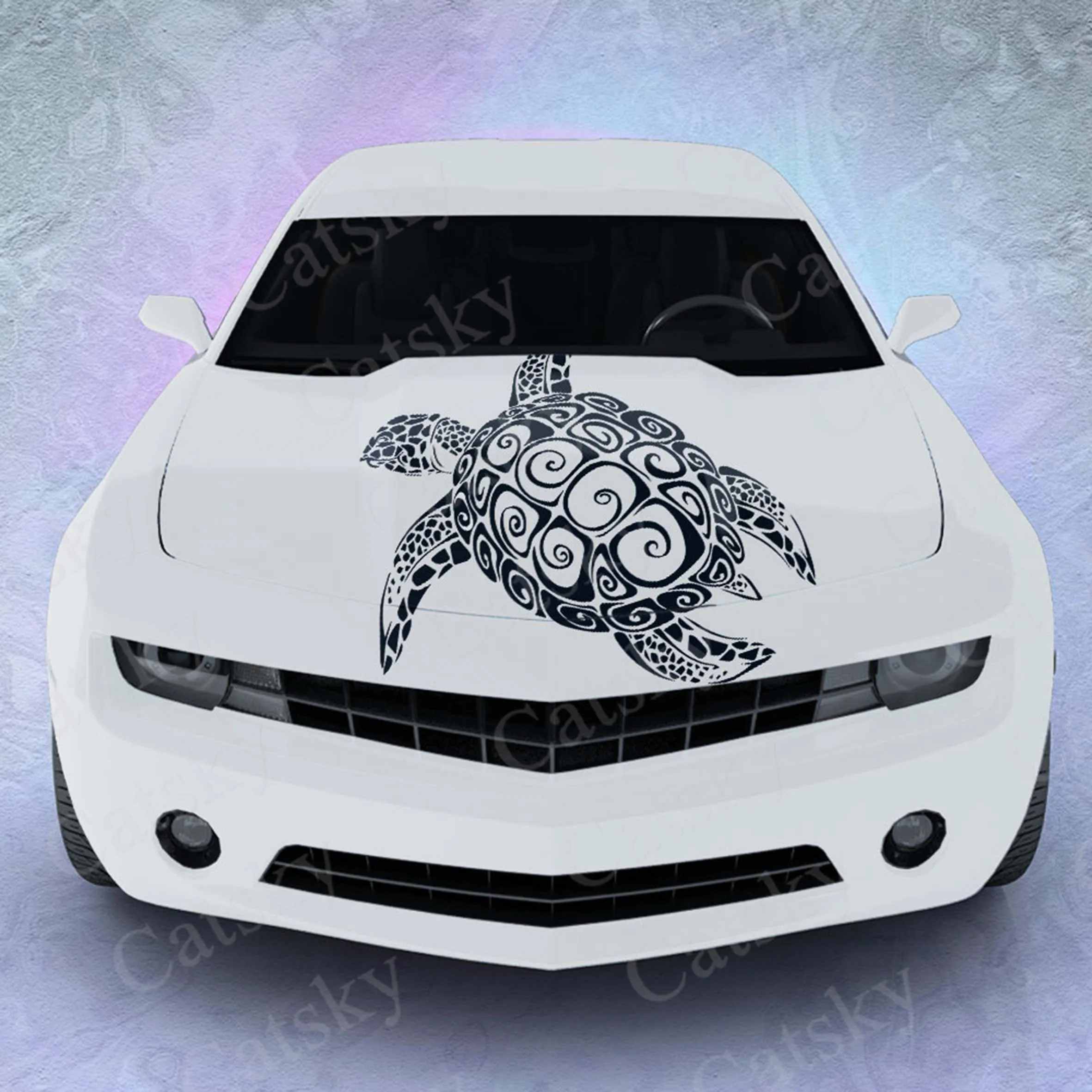 

Turtle 2pcs/Set Car Sticker for Universal Large Car Sticker for Univers, Car Stickers on The Left and Right Sidesal