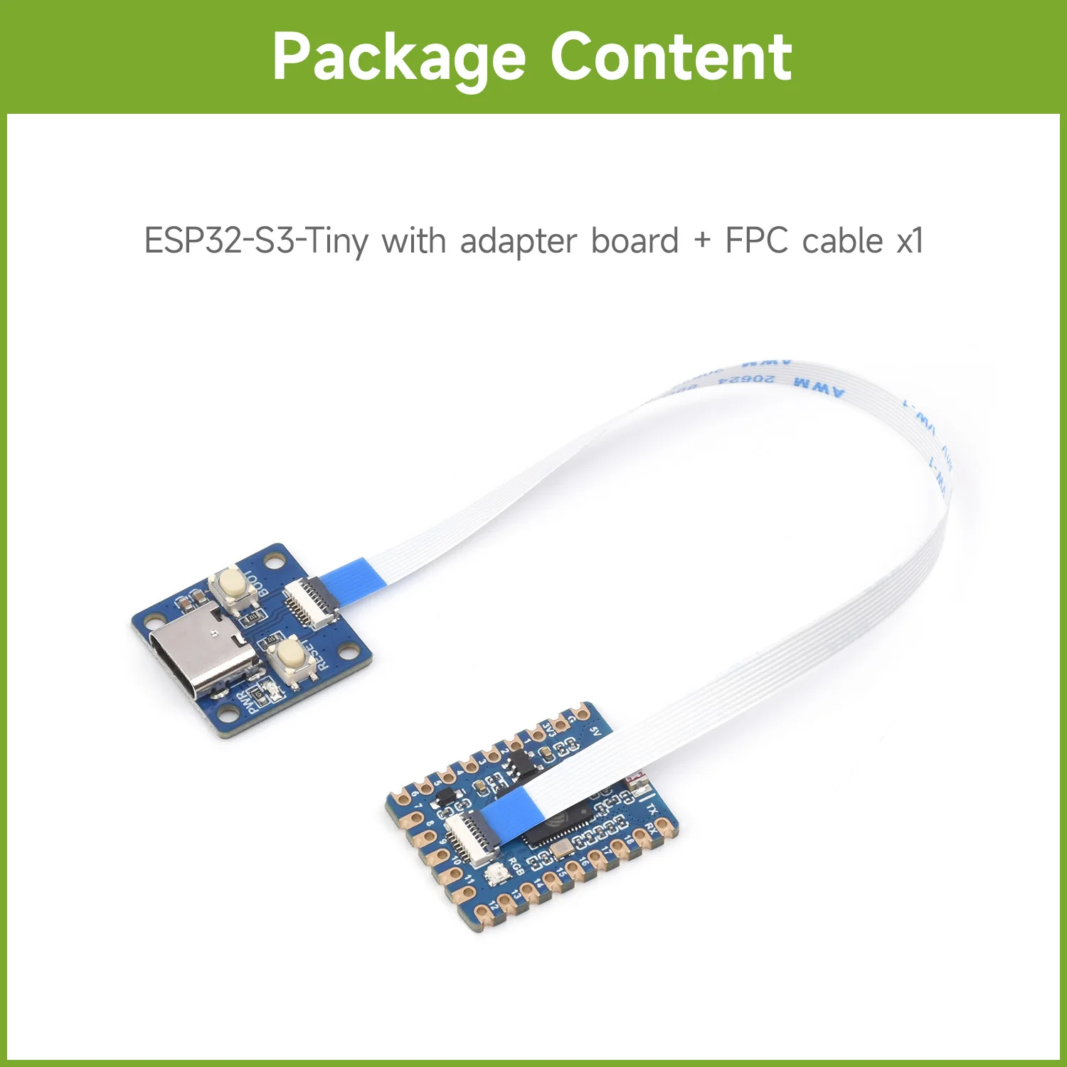 Waveshare ESP32-S3 ̴  , ESP32-S3FH4R2  ھ μ, 240MHz  ļ, USB Ʈ  