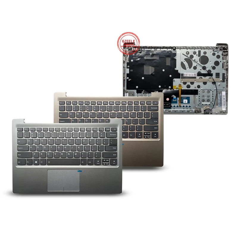 Teclado de Laptop para Lenovo para Ideapad 320s13 320s-13ikb 100-13 com Capa para Descanso para as Mãos