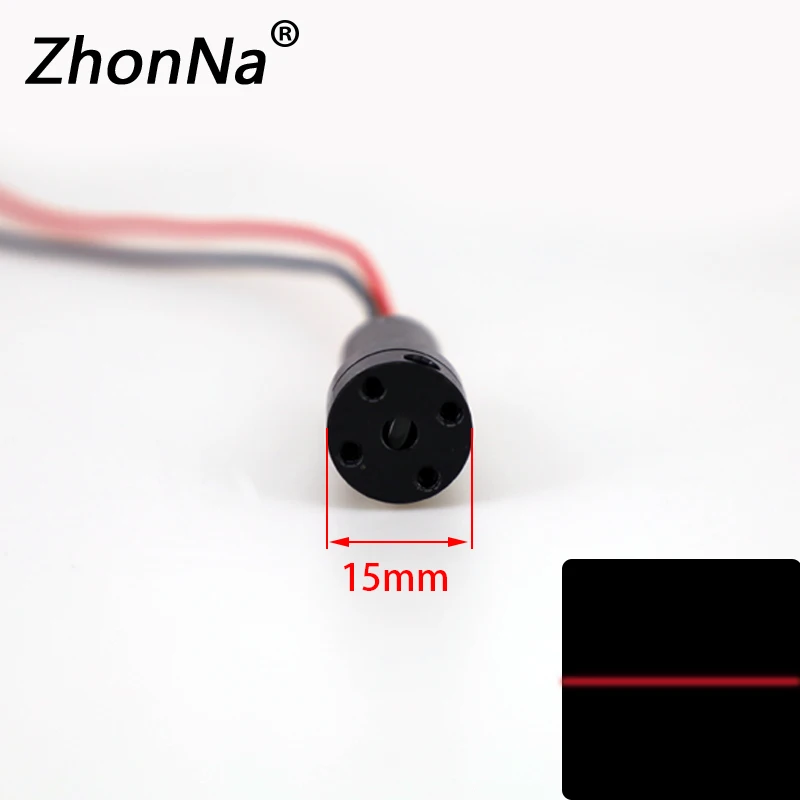 Module Laser Rouge 635nm 5mW - 12x50mm Avec Adaptateur 5V | Laser Point Rouge Laboratoire Physique