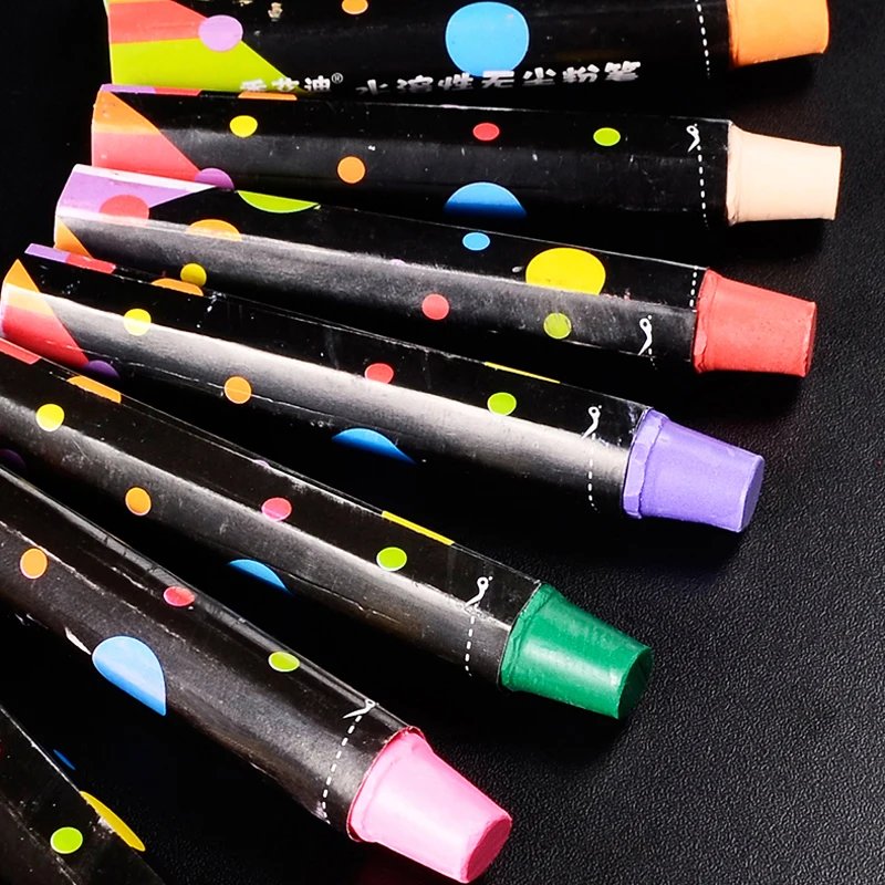 Lot De 15 Craies Sans Poussière Avec Porte-Craie – La Créativité Propre Et Colorée !