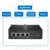 Fanless Industrial Mini PC Inter Celeron J1900 4xi225V NIC with 1xHDMI 1xVGA 2xUSB Support Windows10 LINUX Pfsense Computer 2