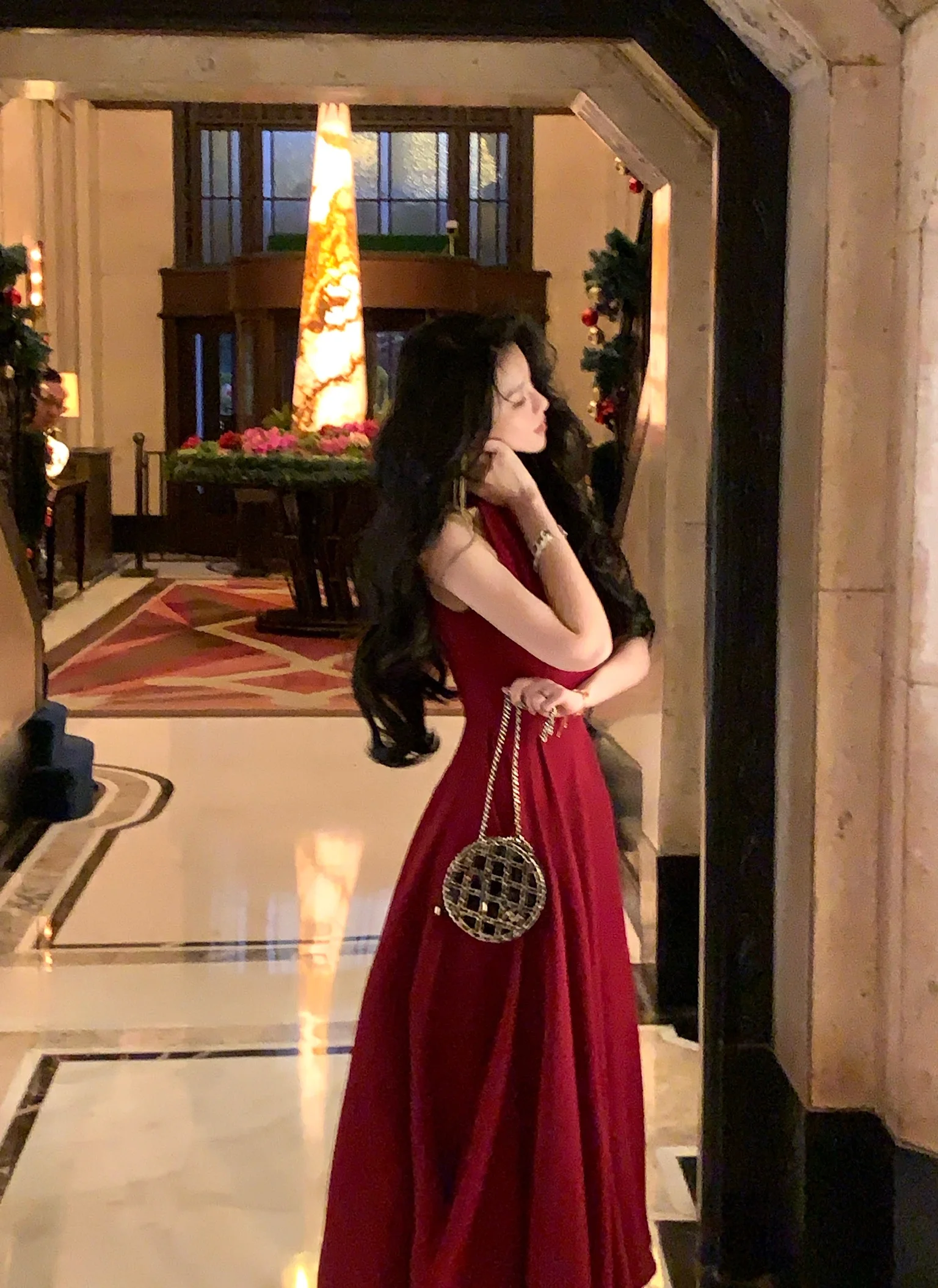 France Vintage Evening Party Long Dresses for Women Solid Sleeveless A-line Princess Wedding Prom Robe New Spring Vestido Mujer