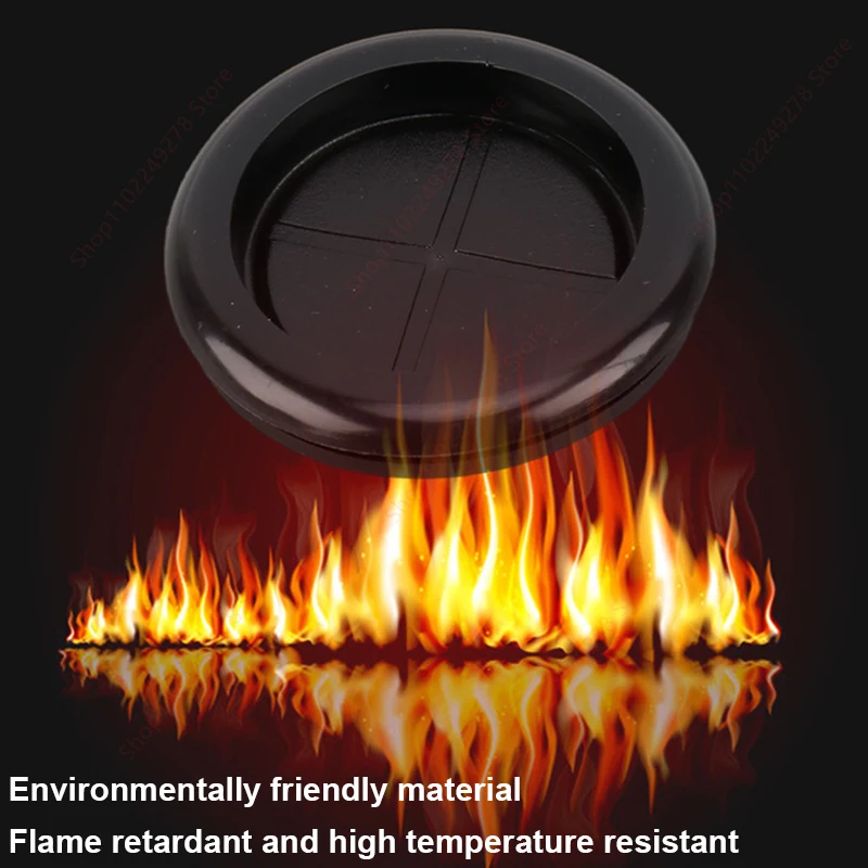 Grooved Rubber Gasket single-sided flat guard coil Electric box inlet outlet O Seal Ring hole Plug Dust cover cable wire grommet